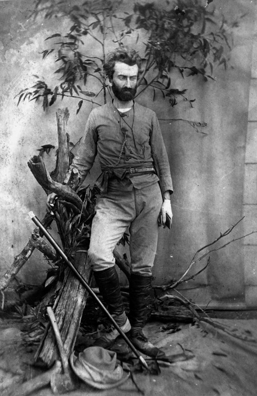 Nikolai Nikolaevich Miklukho-Maklai, russischer Anthropologe, Queensland, Australien, ca. 1880 von Unbekannt