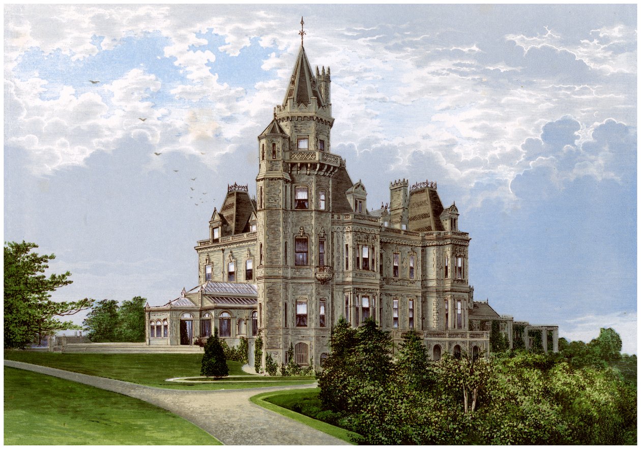 Normanhurst, Sussex, Heim der Familie Brassey, ca. 1880 von Unbekannt