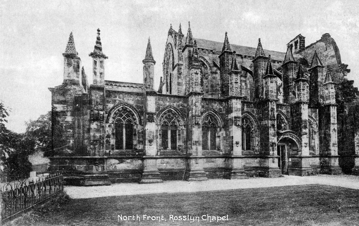 Nordfront, Rosslyn Chapel, Midlothian, Schottland, 20. Jahrhundert von Unbekannt