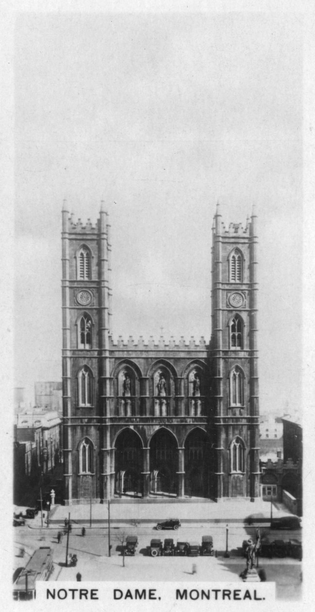 Notre Dame, Montreal, Kanada, 1920er Jahre von Unbekannt