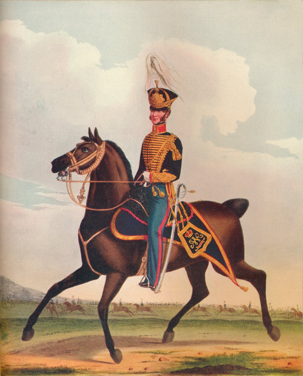 Offizier der Royal Artillery Horse Brigade, um 1833, 1914 von Unbekannt