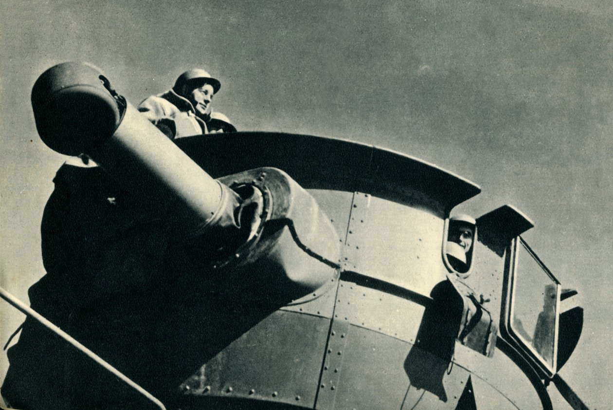 An Bord der Arche - auf Wache..., ca. 1940, 1942 von Unbekannt