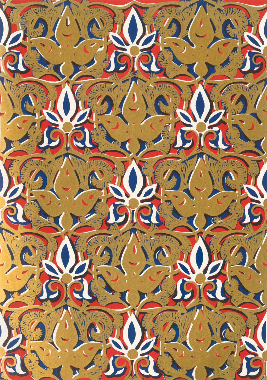 Ornament an der Seite der Fenster, Obergeschoss, Halle der zwei Schwestern, 1907 von Unbekannt