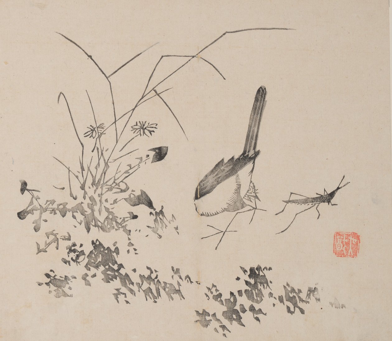 Seite aus Shi Zhu Zhai von Unbekannt