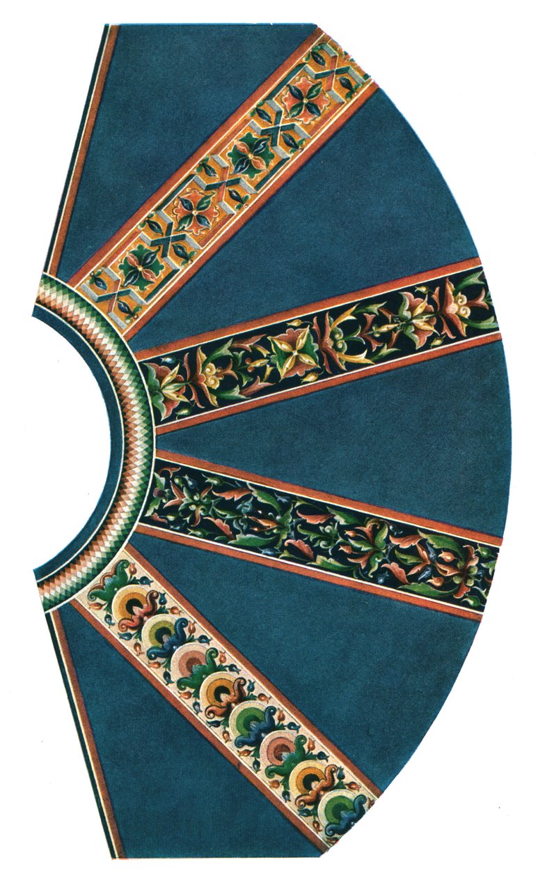 Malerei auf der Kuppel, Chora-Kirche, Konstantinopel [Istanbul, Türkei], 1928 von Unbekannt