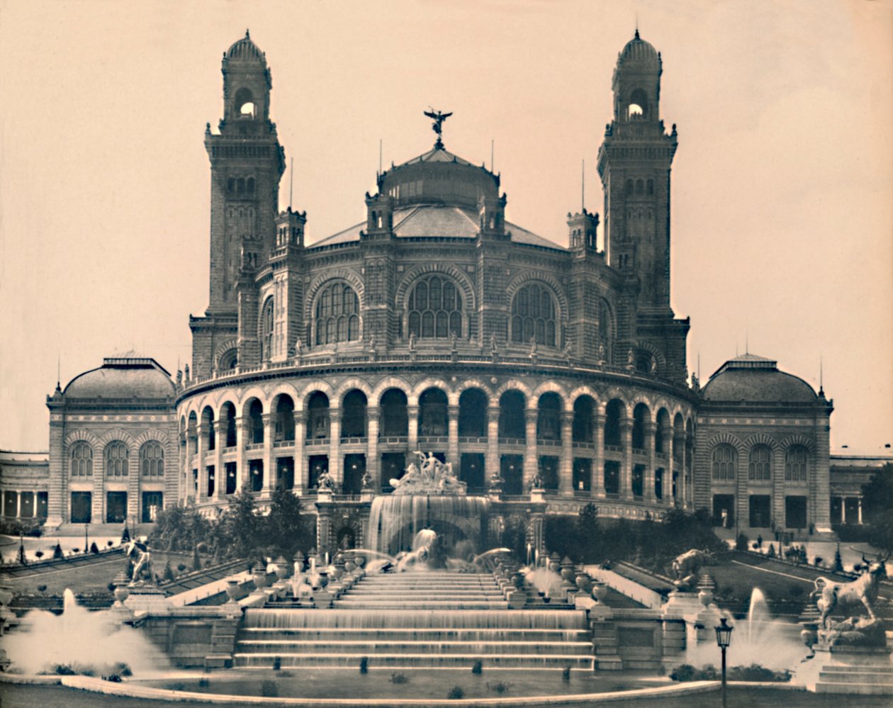 Paris - Der Palais du Trocadéro, ca. 1910 von Unbekannt