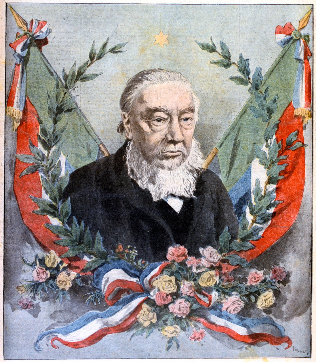 Paul Kruger, südafrikanischer Politiker, um 1900 von Unbekannt