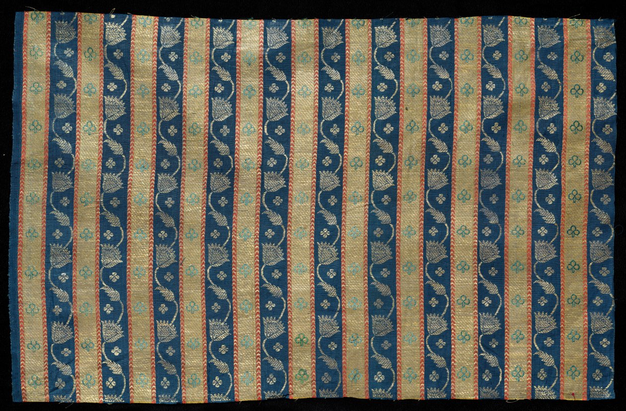 Stück eines Patka-Gürtels oder einer Schärpe, 1700er - 1800er von Unbekannt