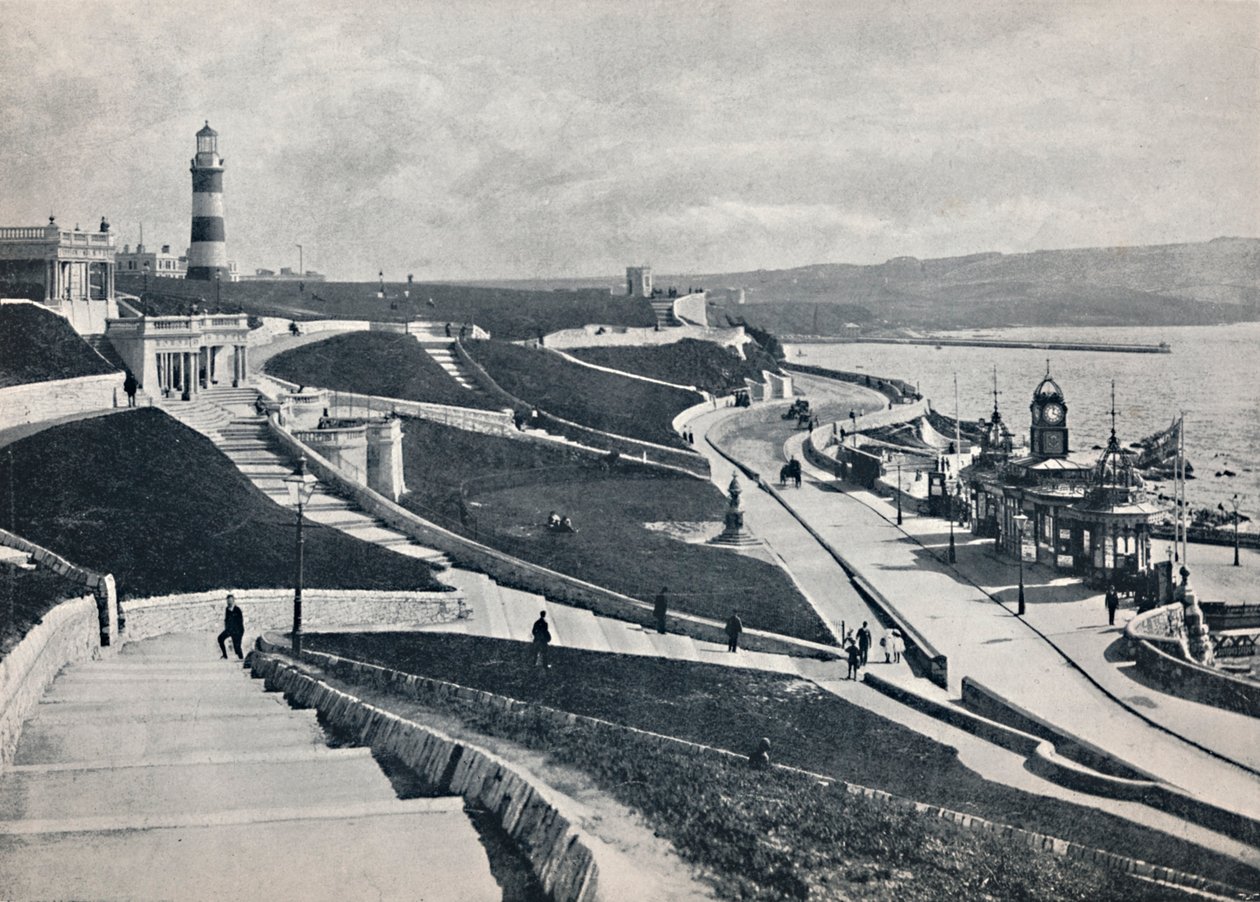 Plymouth - The Hoe, 1895 von Unbekannt