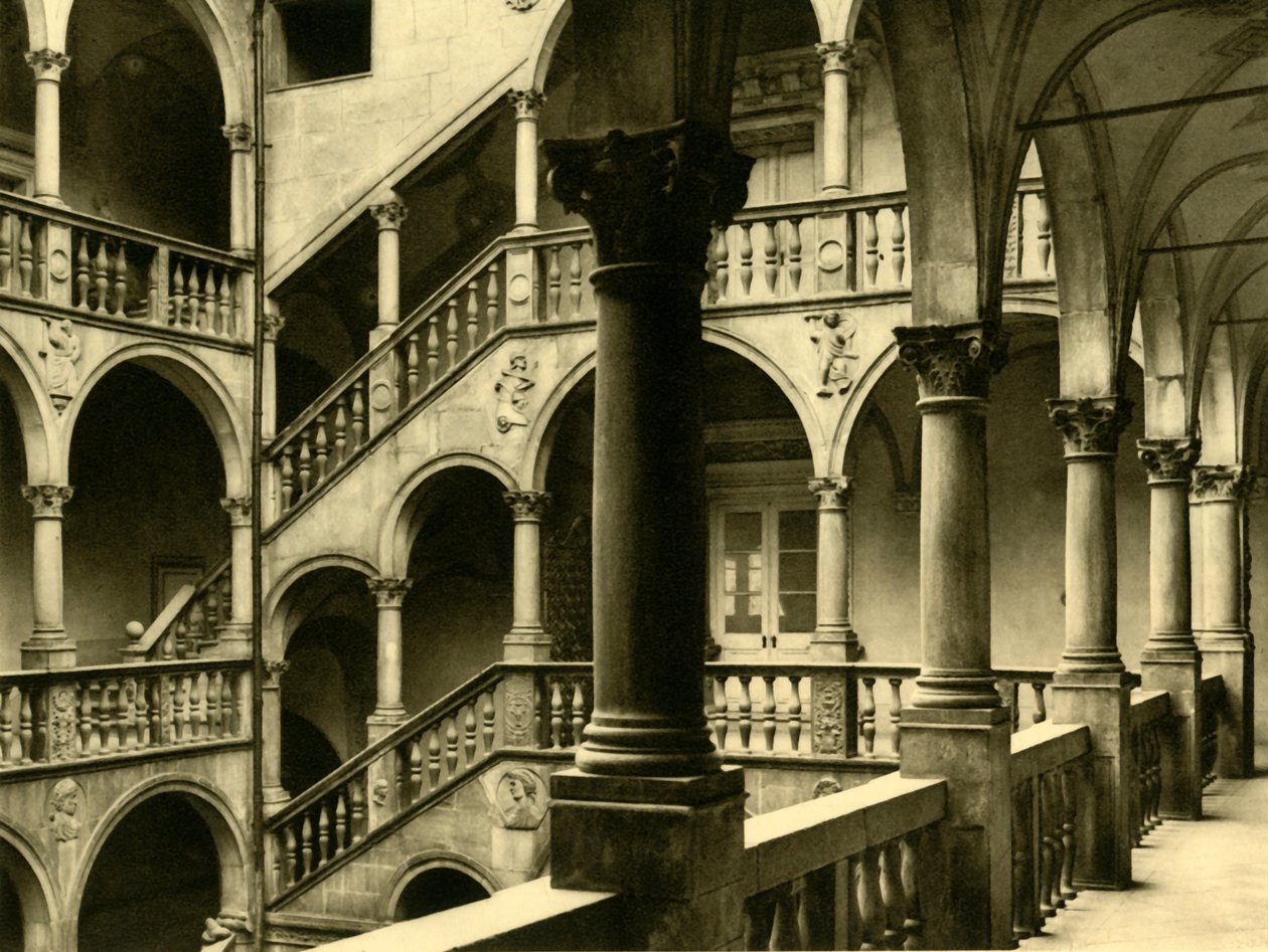 Schloss Porcia, Spittal an der Drau, Kärnten, Österreich, um 1935 von Unbekannt