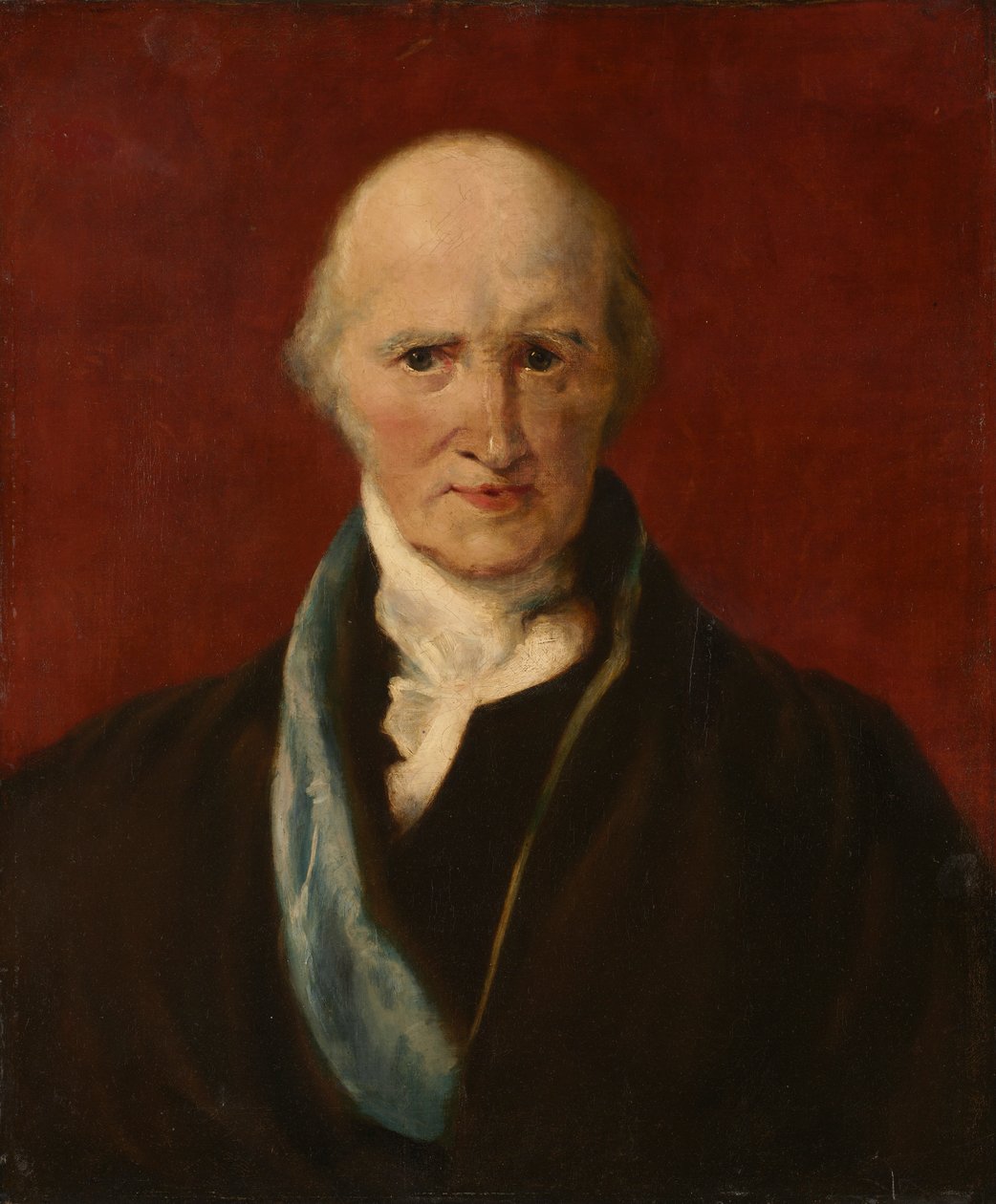 Porträt von Benjamin West, 1818 oder später von Unbekannt