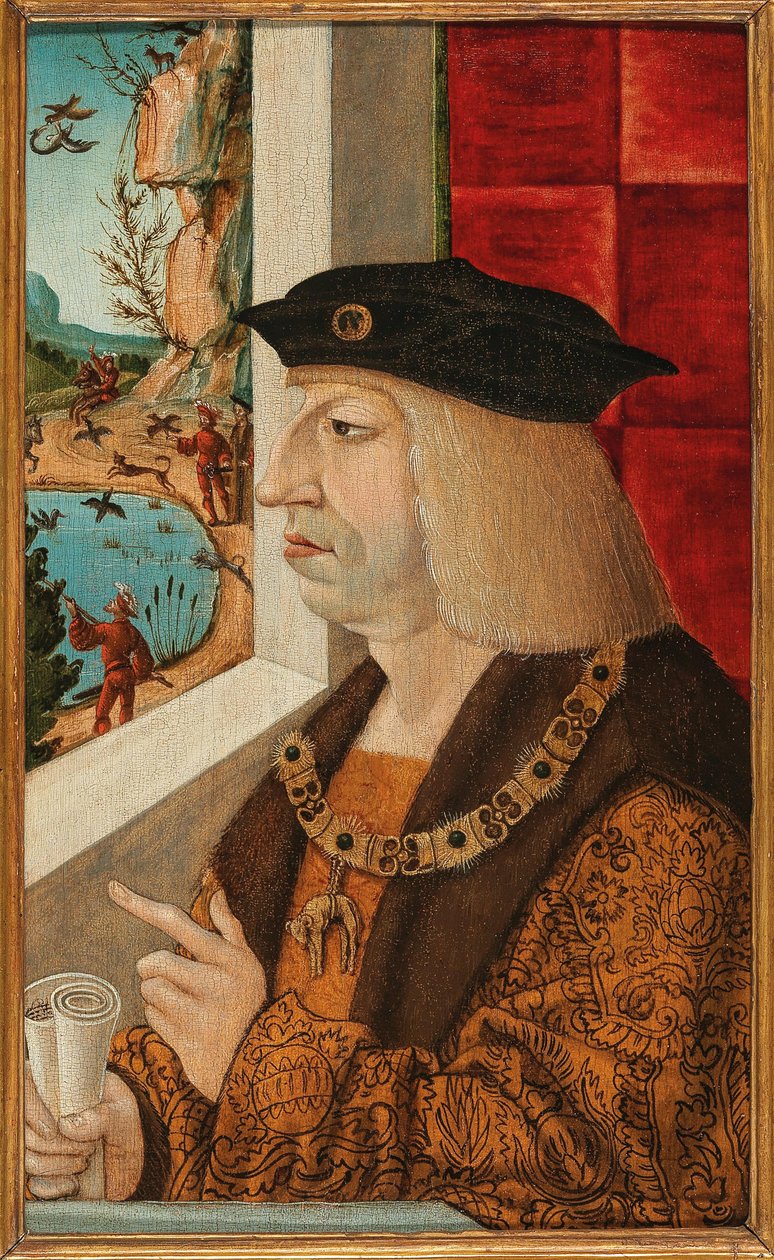Porträt von Kaiser Maximilian I 1459-1519, 16. Jahrhundert von Unbekannt