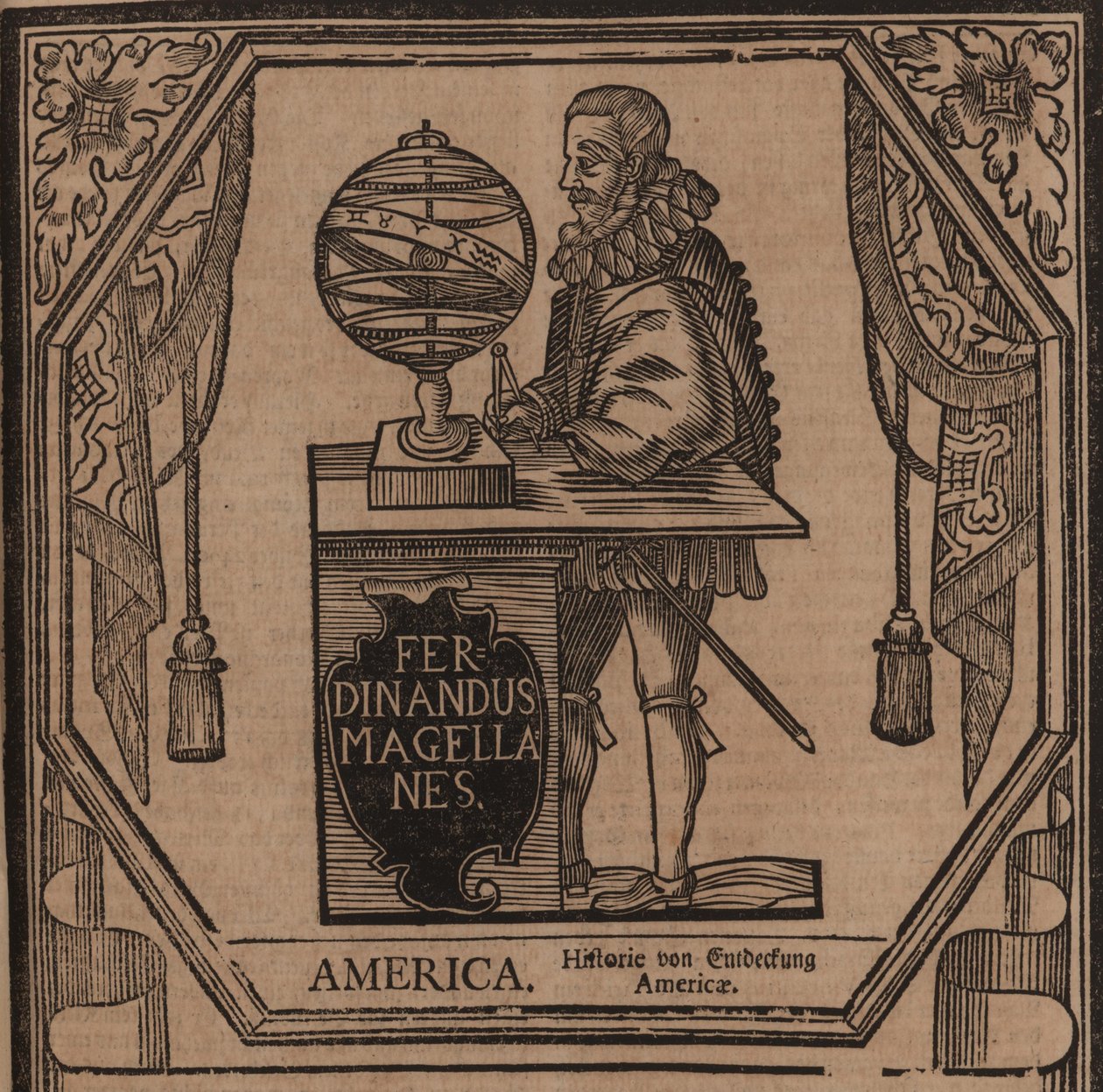 Porträt von Ferdinand Magellan 1470-1521, 1724 von Unbekannt