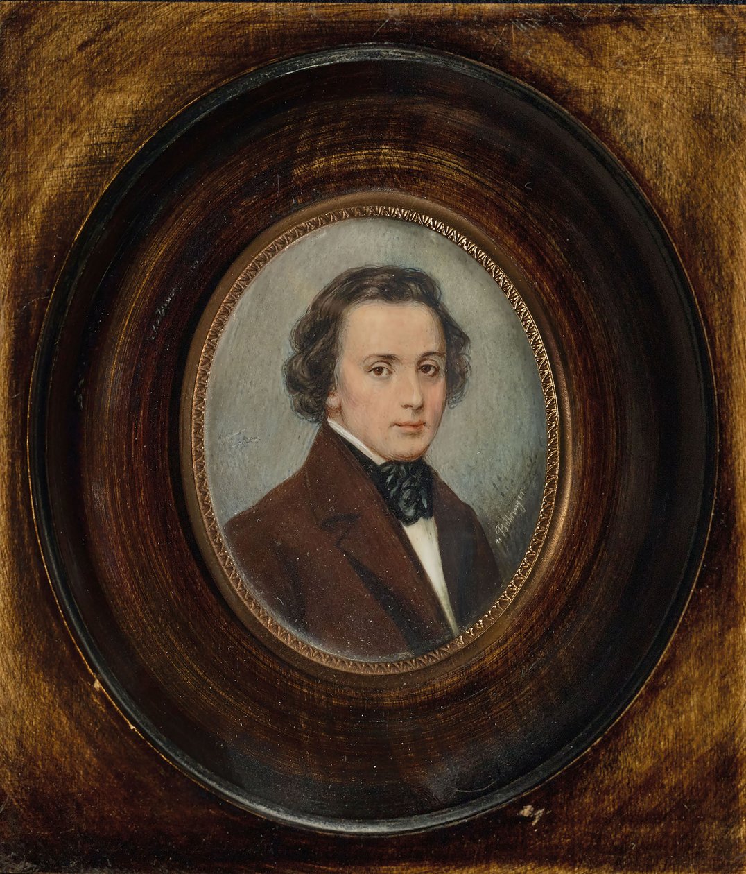 Porträt von Frédéric Chopin 1810-1849 von Unbekannt