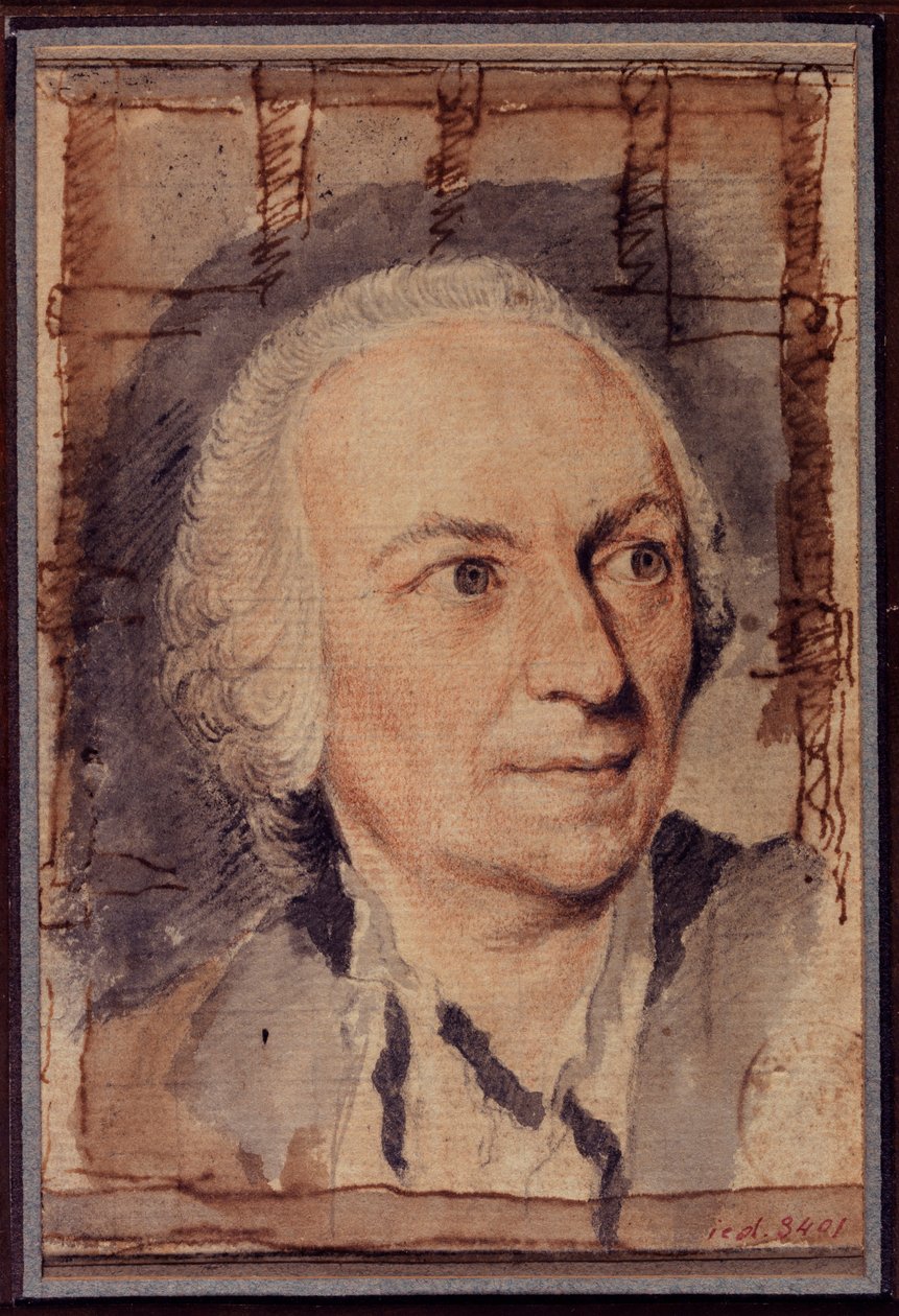 Porträt von Henri Masers de Latude, 1725-1805, spätes 18. Jahrhundert von Unbekannt