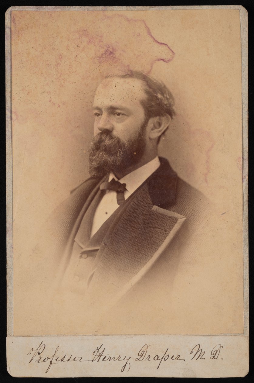 Porträt von Henry Draper 1837-1882, vor 1876 von Unbekannt