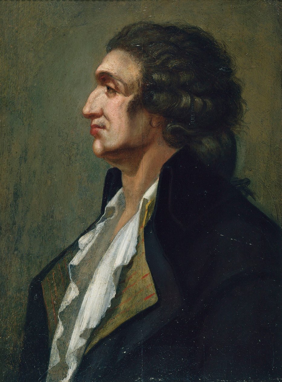 Porträt von Marie Jean Antoine Nicolas Caritat, Marquis de Condorcet von Unbekannt