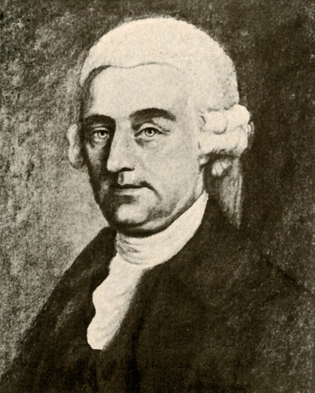 Porträt von Nathaniel Appleton aus Boston, in weißer Perücke von Unbekannt