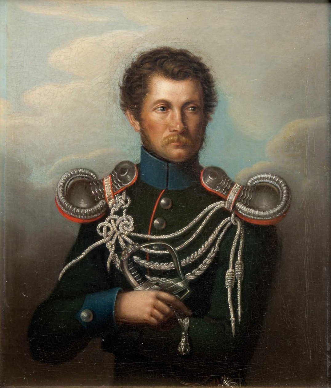 Porträt von Nicholas Maximilianovich, 4. Herzog von Leuchtenberg 1843-1891, ca. 1870 von Unbekannt