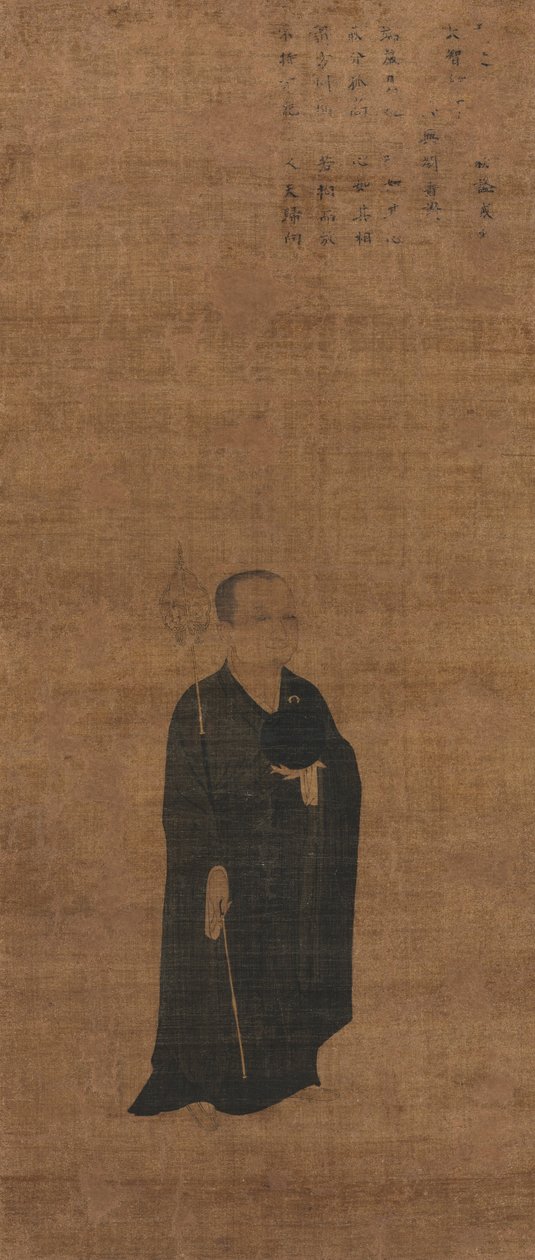 Porträt von Priester Dazhi 1048-1116, der Meister des Gesetzes, 1100er Jahre von Unbekannt