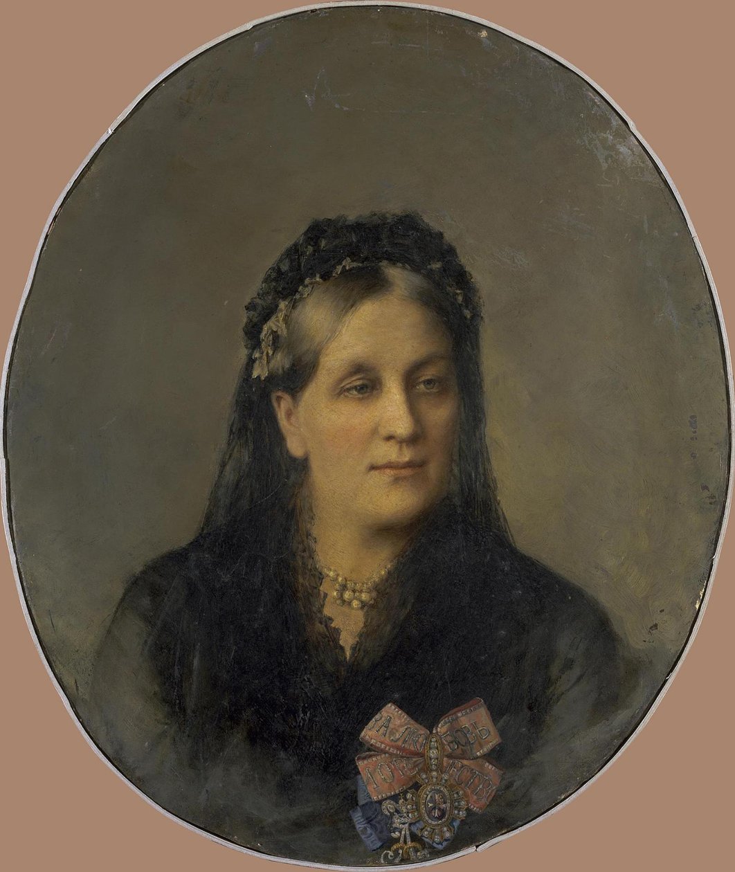 Porträt von Prinzessin Maria Alexandrowna Dolgorukaya, geb. Apraxina von Unbekannt