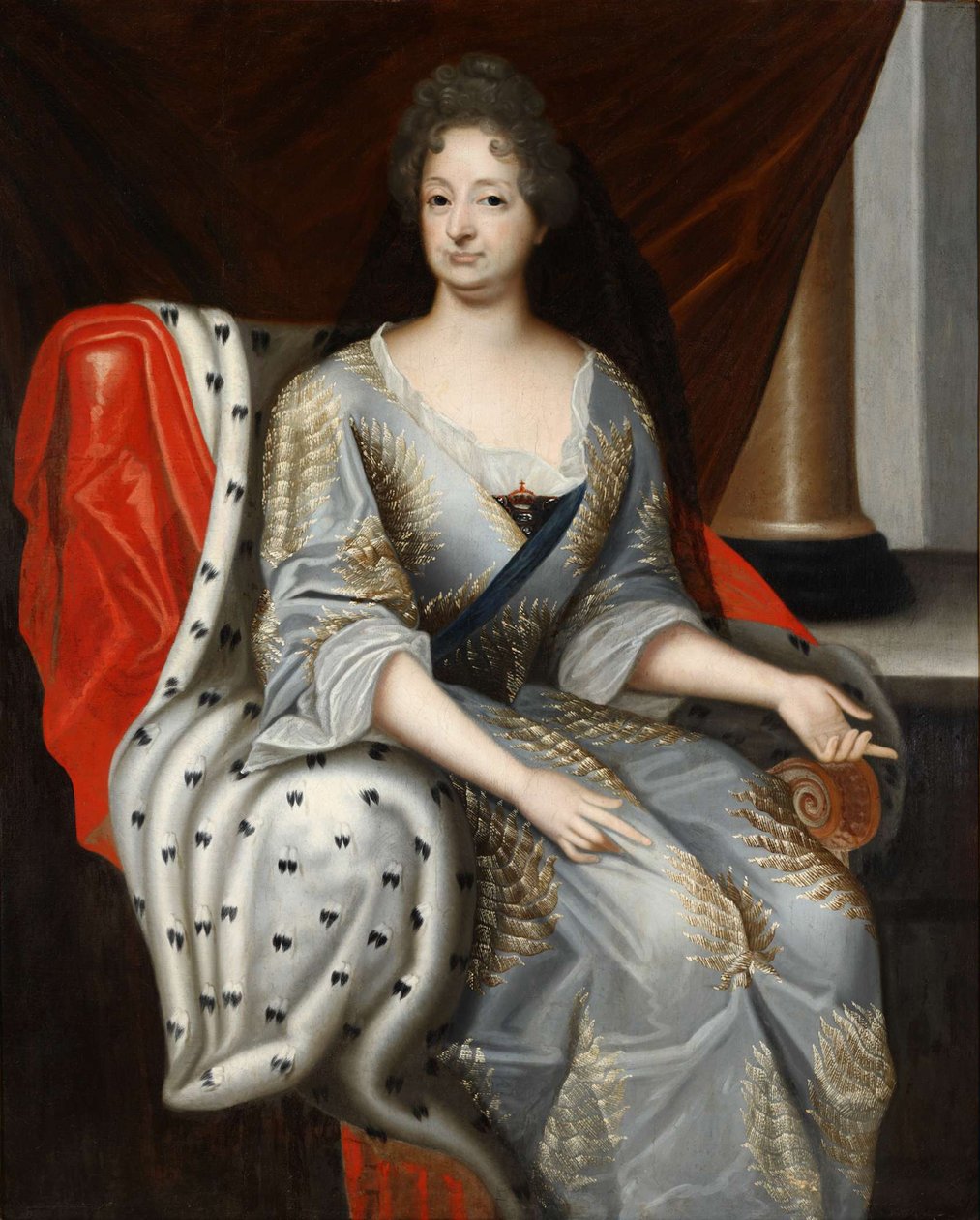 Porträt von Sophia von der Pfalz 1630-1714, Kurfürstin von Braunschweig-Lüneburg, ca. 1690 von Unbekannt