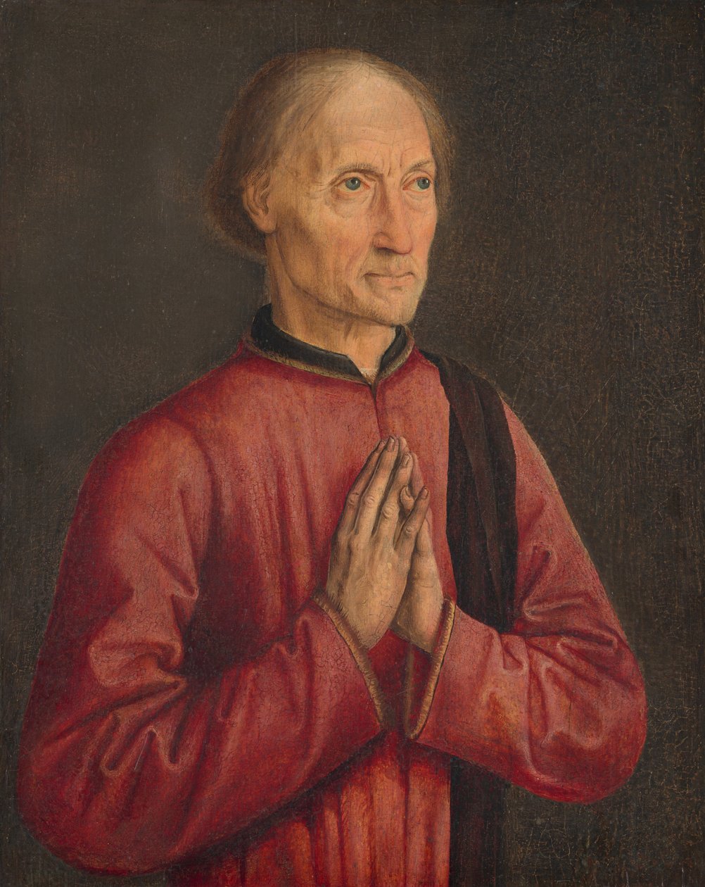 Porträt eines Spenders, ca. 1470-1475 von Unbekannt