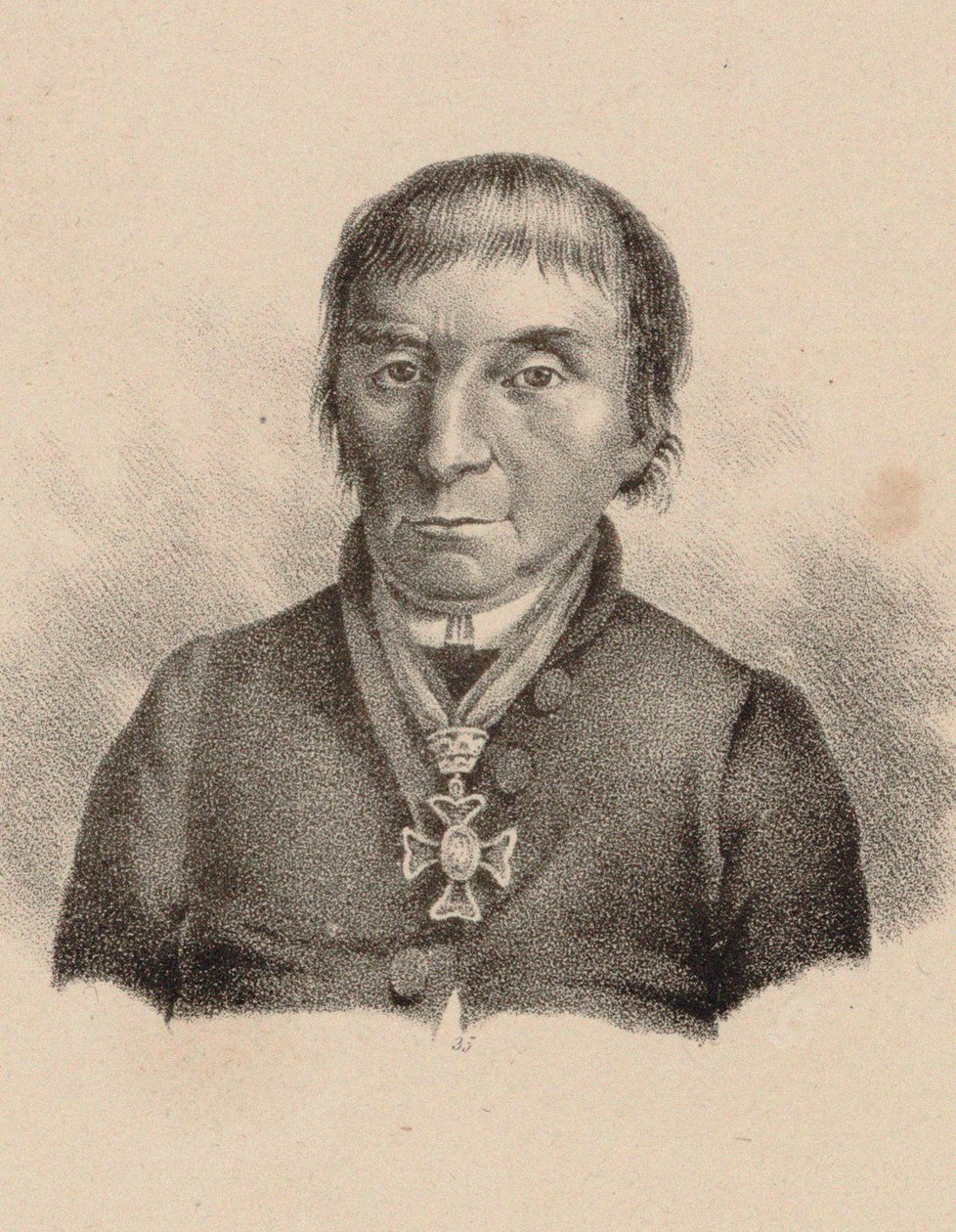 Porträt des Pianisten und Komponisten Maximilian Stadler 1748-1833, 1830 von Unbekannt