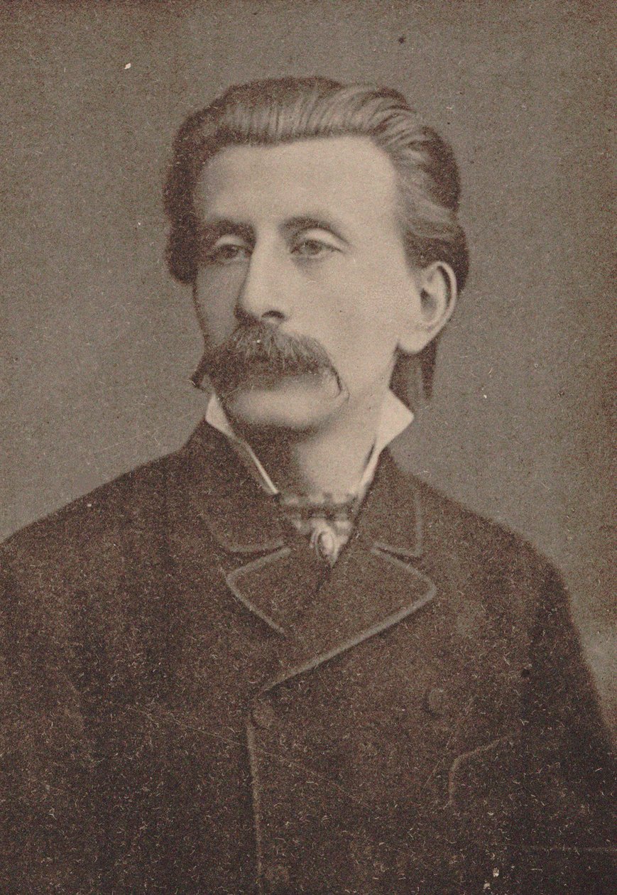Porträt des Pianisten und Komponisten Moritz Moszkowski 1854-1925 von Unbekannt