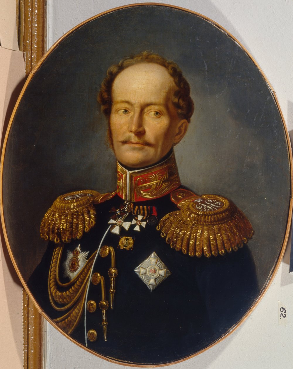 Porträt des Generaladjutanten Karl Karlovich Merder 1787-1834, 1820er Jahre von Unbekannt