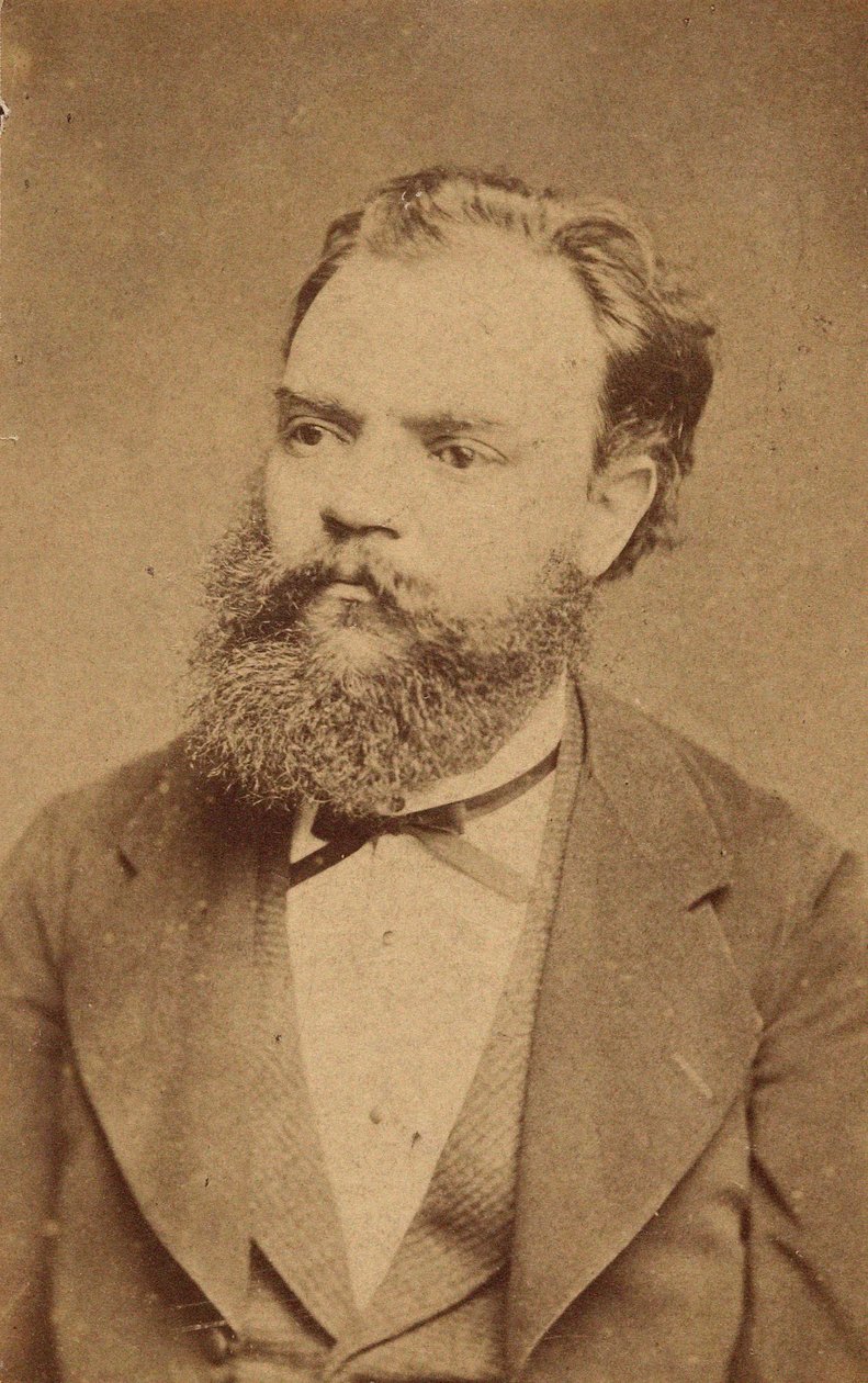 Porträt des Komponisten Antonin Dvorak 1841-1904, ca. 1880 von Unbekannt