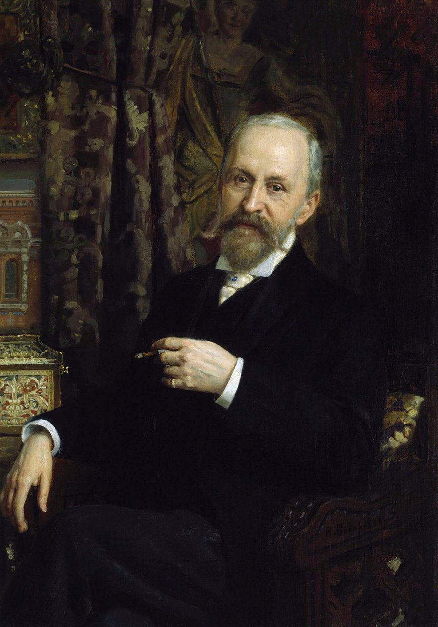 Porträt des Architekten Alfred Parland von Unbekannt