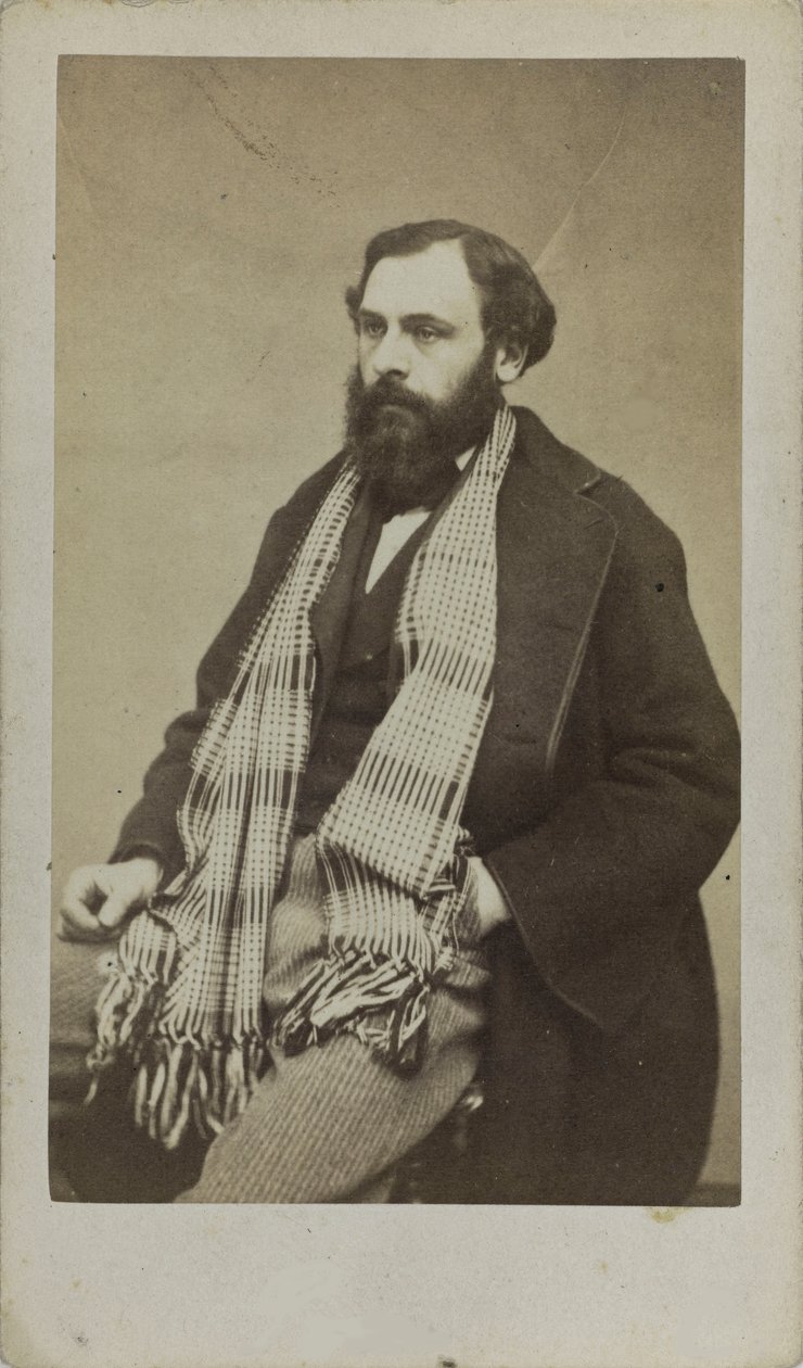 Porträt des Komponisten Ferdinand Poise 1828-1892, ca. 1875 von Unbekannt
