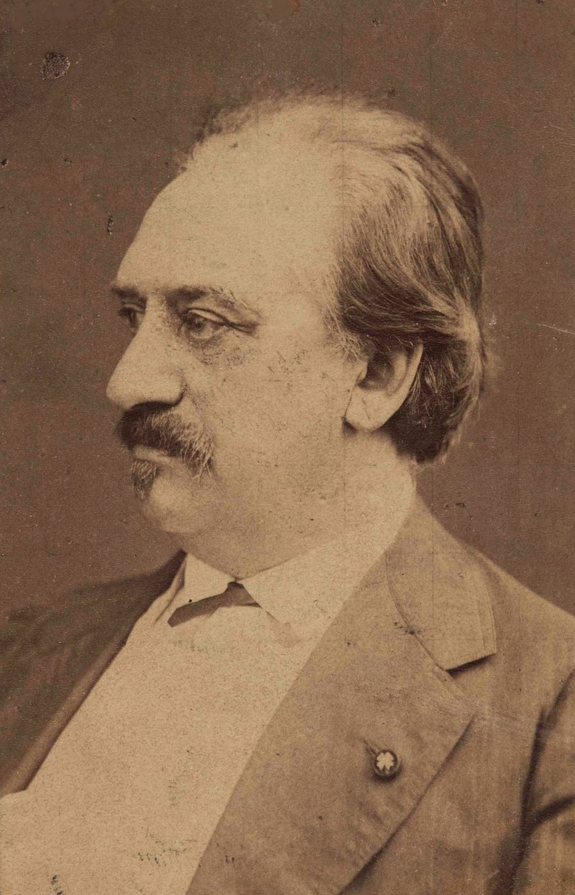 Porträt des Komponisten Friedrich von Flotow 1812-1883, ca. 1880 von Unbekannt