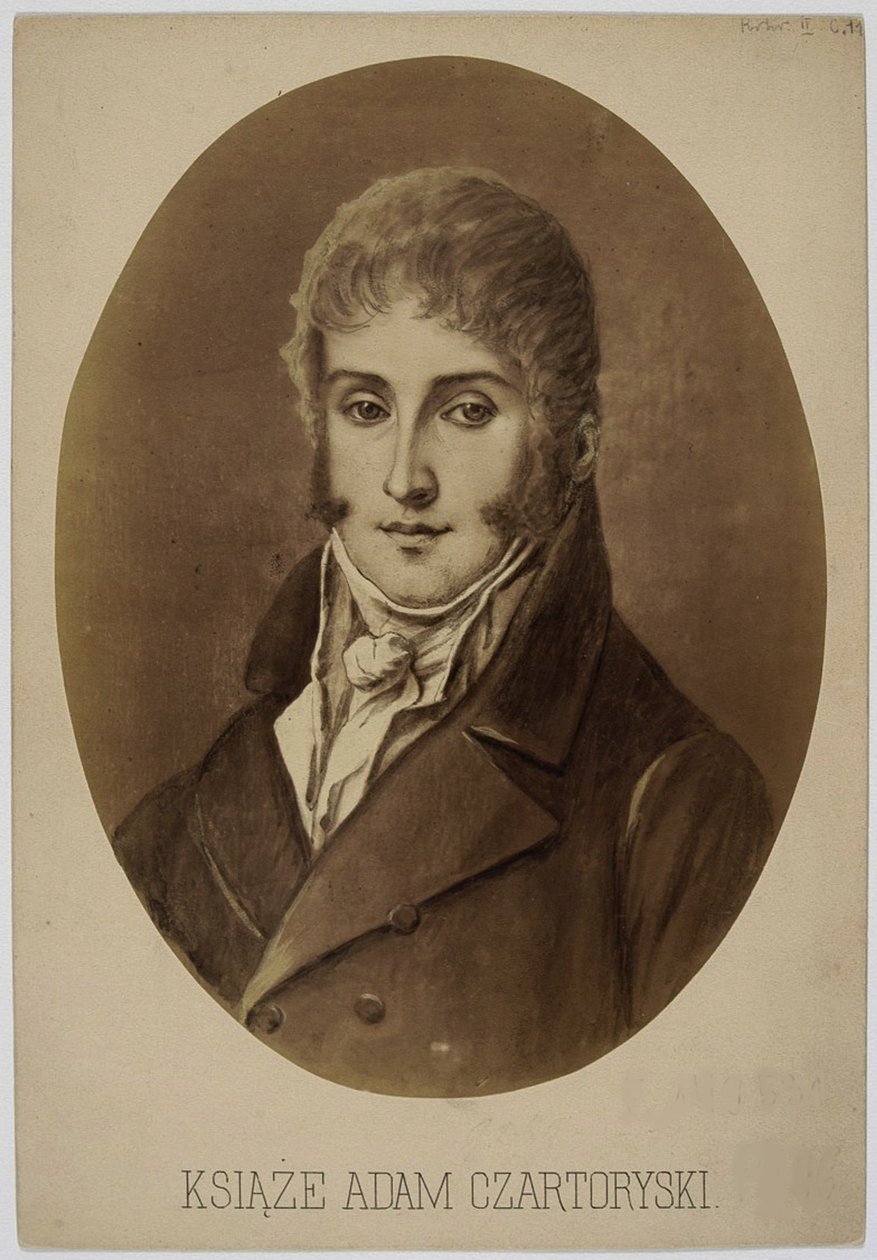 Prinz Adam Jerzy Czartoryski 1770-1861 von Unbekannt