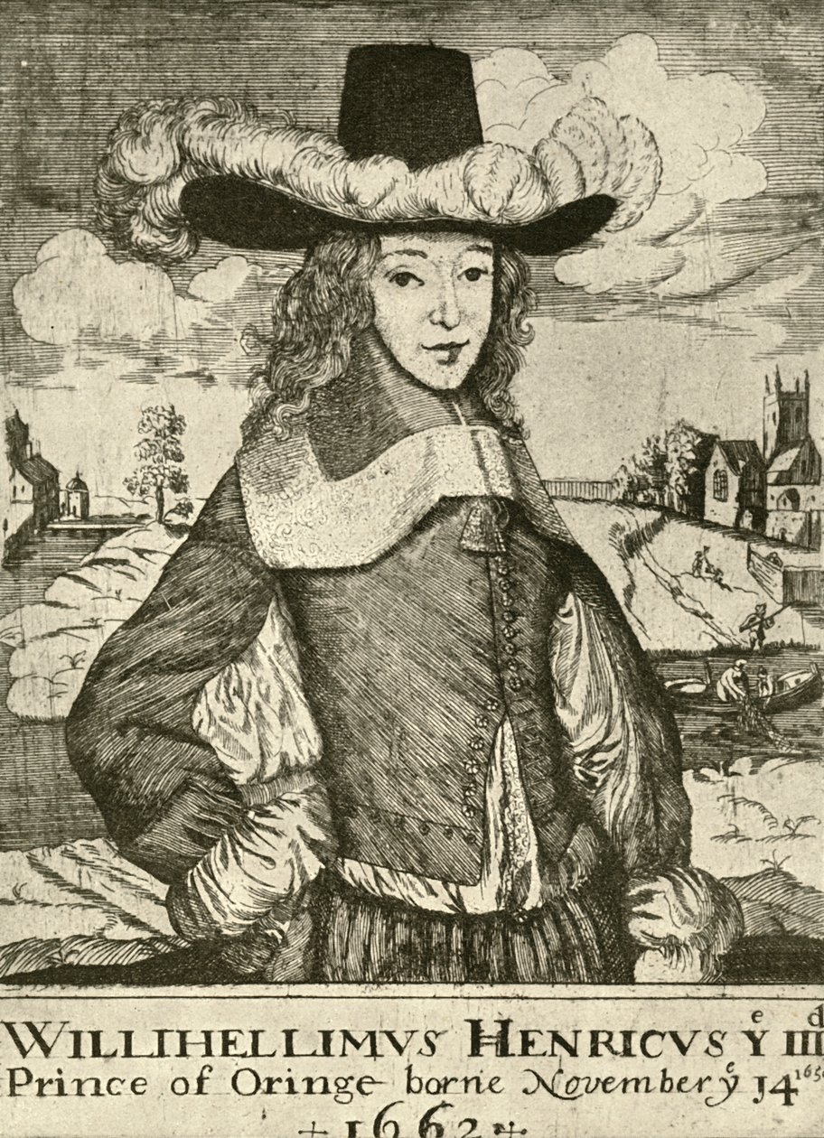 Prinz Wilhelm von Oranien im dreizehnten Lebensjahr, ca. 1662, 1928 von Unbekannt