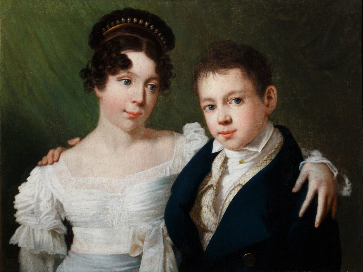 Prinzessin Alexandrine von Preußen 1803-1892 und Prinz Albert von Preußen 1809-1872, 1810er von Unbekannt