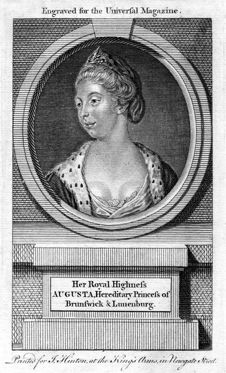 Prinzessin Augusta Charlotte, Herzogin von Braunschweig-Wolfenbüttel von Unbekannt
