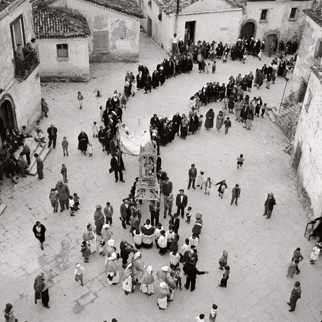 Prozession der Geißler, Albano di Lucania, Potenza, Basilikata, Italien von Unbekannt