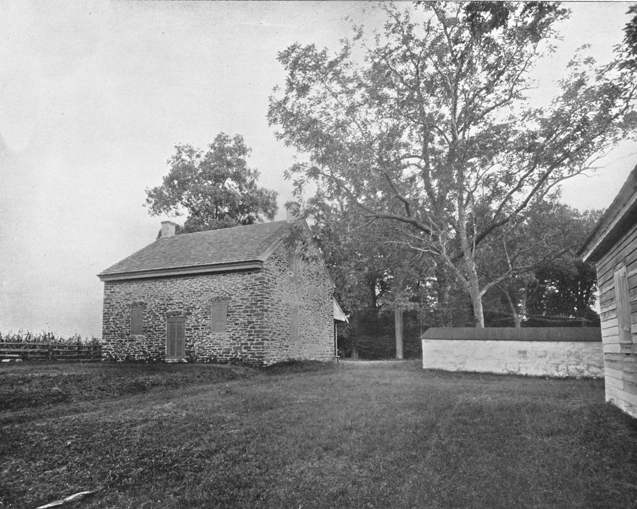 Quäker-Versammlungshaus, Schlachtfeld von Princeton, New Jersey, USA, ca. 1900 von Unbekannt