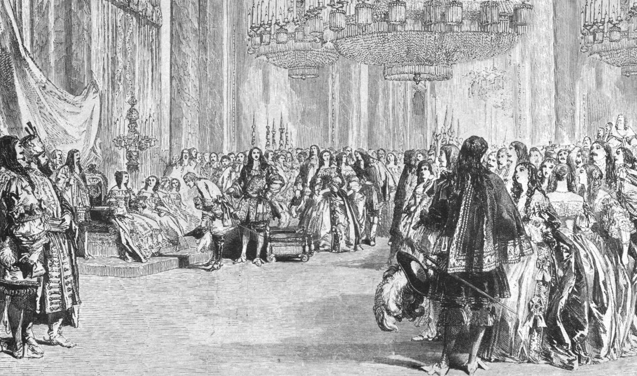 Kostümball zur Restaurierung von Königin Victoria im Buckingham Palace, 6. Juni 1845, 1901 von Unbekannt