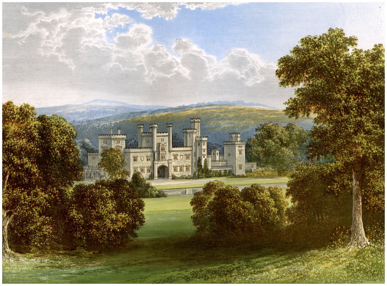 Ravensworth Castle, County Durham, Heim des Earl of Ravensworth, um 1880 von Unbekannt