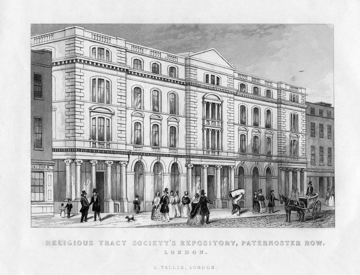 Religious Tract Society Repository, Paternoster Row, London von Unbekannt