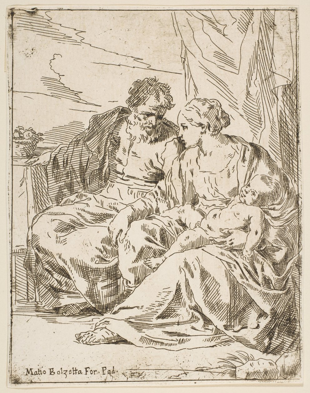 Ruhe auf der Flucht nach Ägypten, ca. 1637-1639 oder später von Unbekannt
