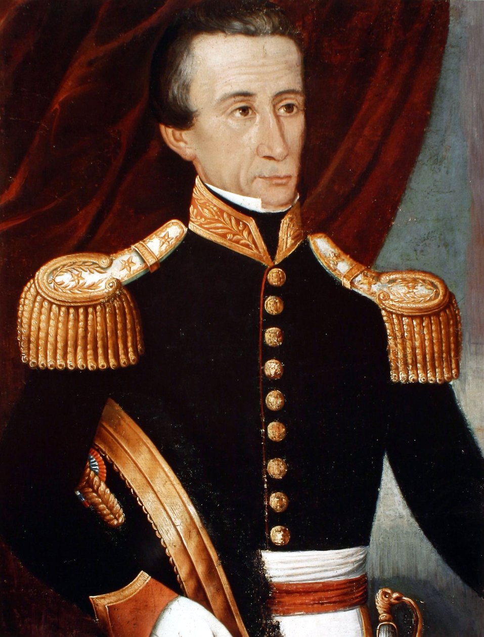 Porträt von Francisco Antonio Pinto (1785-1858) von Unbekannt