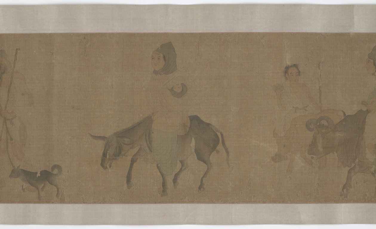 Heimkehr nach der Ernte, Yuan- oder Ming-Dynastie von Unbekannt