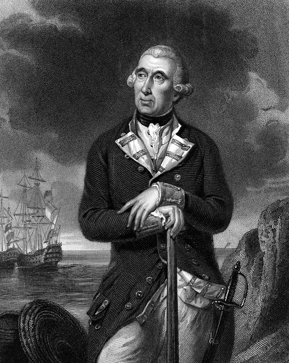 Richard Kempenfelt 1718-1782, englischer Marineoffizier schwedischer Abstammung von Unbekannt