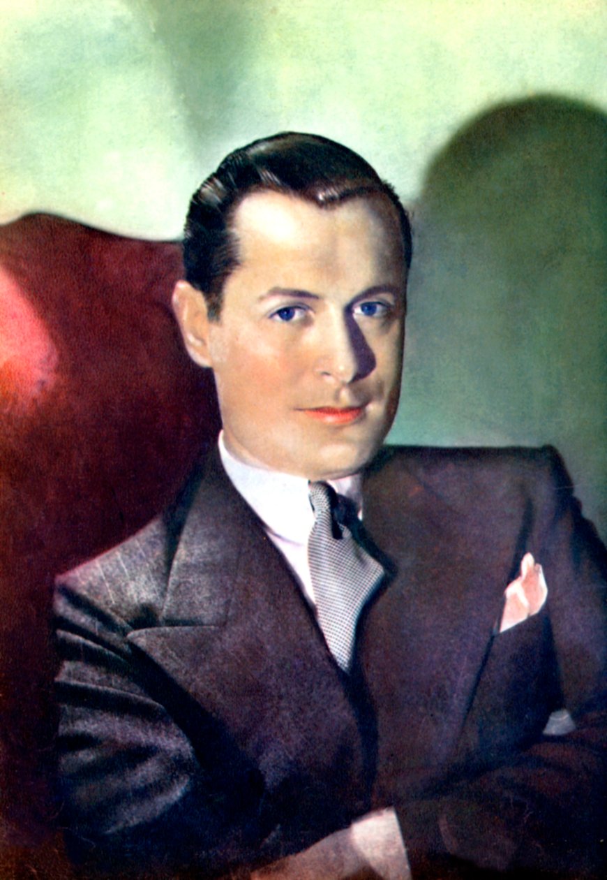 Robert Montgomery, amerikanischer Schauspieler und Filmregisseur, 1934-1935 von Unbekannt