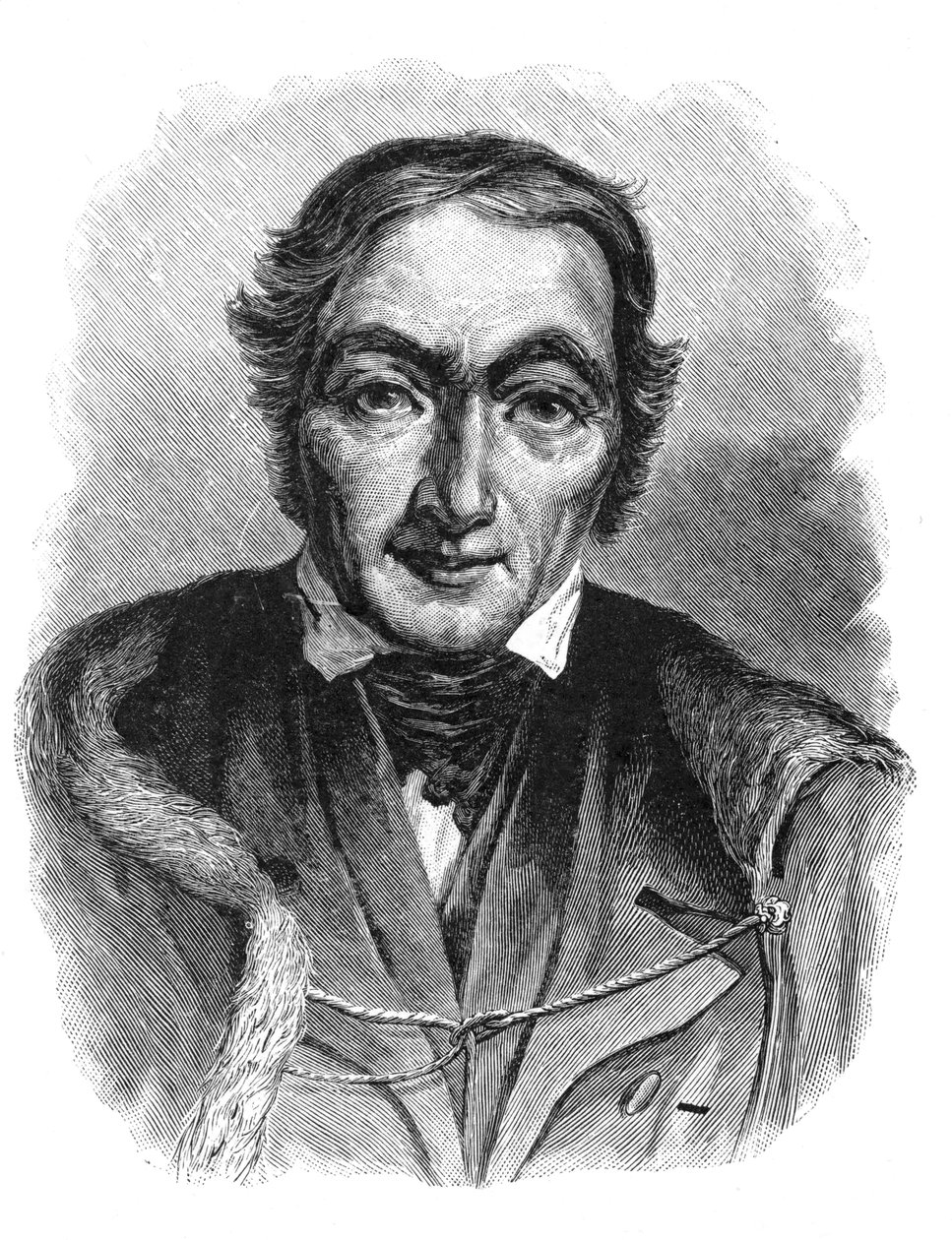 Robert Owen, walisisch-britischer Philanthrop und Sozialist, 19. Jahrhundert von Unbekannt