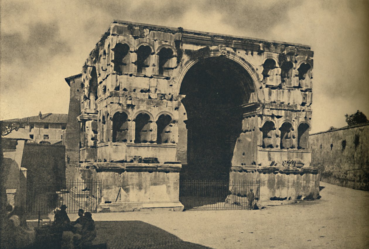 Rom - Bogen des Janus Quadrifrons im Forum Boarium von Unbekannt